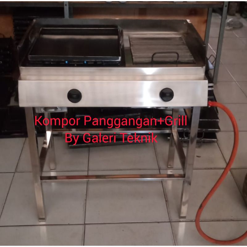 KOMPOR ROTI BAKAR DAN GRILL / KOMPOR BAKARAN SATE / KOMPOR PEMBAKARAN SATE ROTI BAKAR