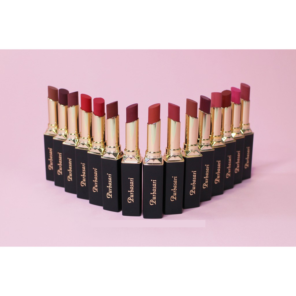 PURBASARI Matte Lipstick BPOM 100% original / lipstik matte purbasari Kosmetik