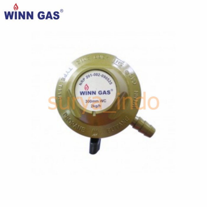 REGULATOR GAS LPG ELPIJI WINN GAS W 118 NM REGULATOR TEKANAN RENDAH