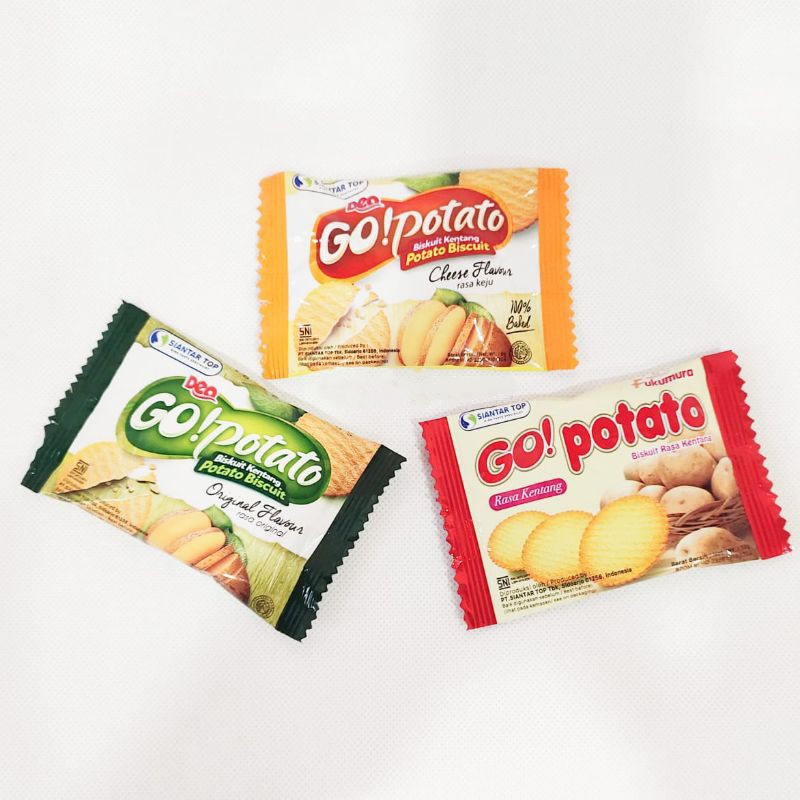 PCS - Biskuit Go Potato 10g isi 20pcs