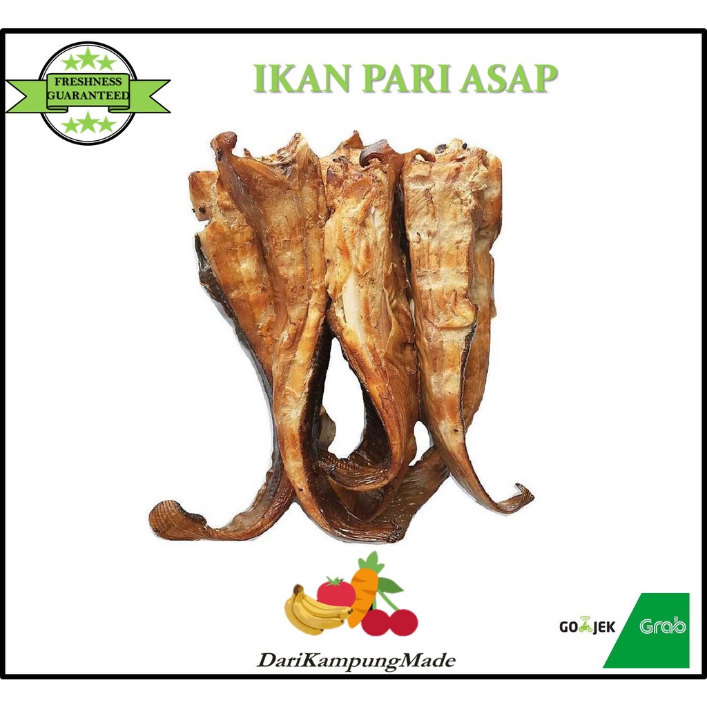 

GRAB / GOJEK ONLY / IKAN PARI ASAP / IKAN PE / DIJUAL PER 5 POTONG KECIL