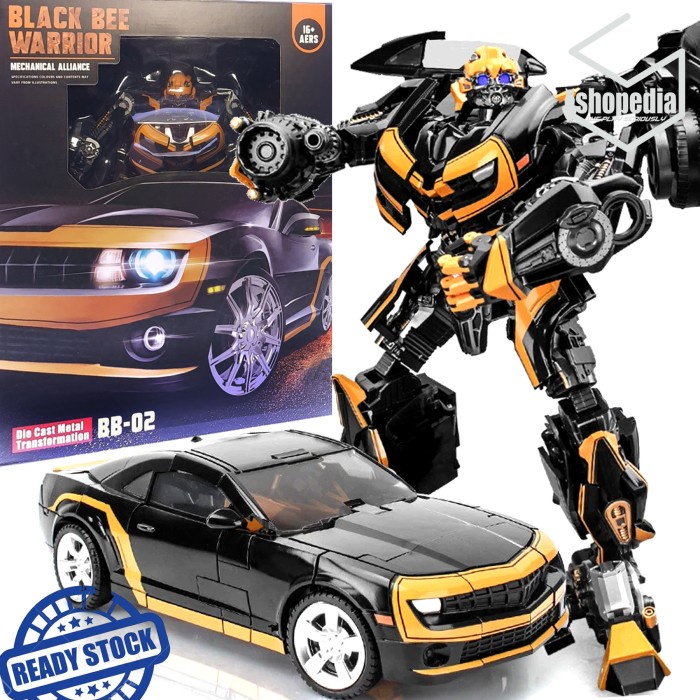 Slamet16market - Transformers Bumblebee BB-02 Black Warrior BB02 OS SS-49 Deformation