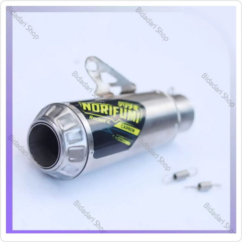 Silencer knalpot racing gtx norifumi all motor silencer saja