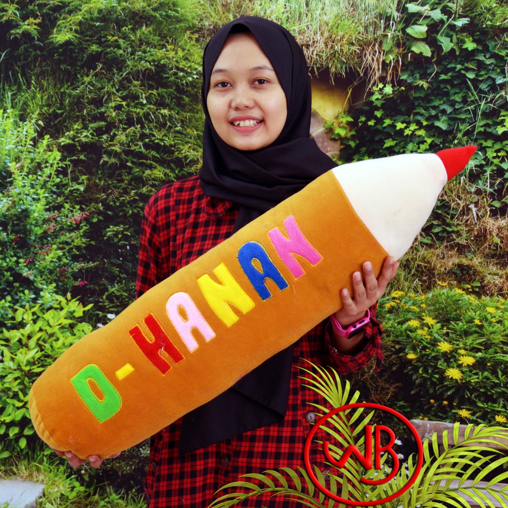 GULING PENSIL UKIR NAMA