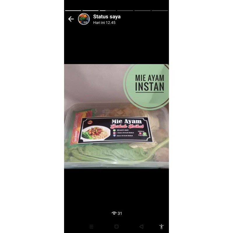 

Mie Ayam Instan