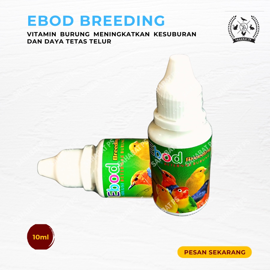 EBOD BREEDING VITAMIN BURUNG TERNAK LOVEBIRD MURAI EBOD JAYA BIRAHI