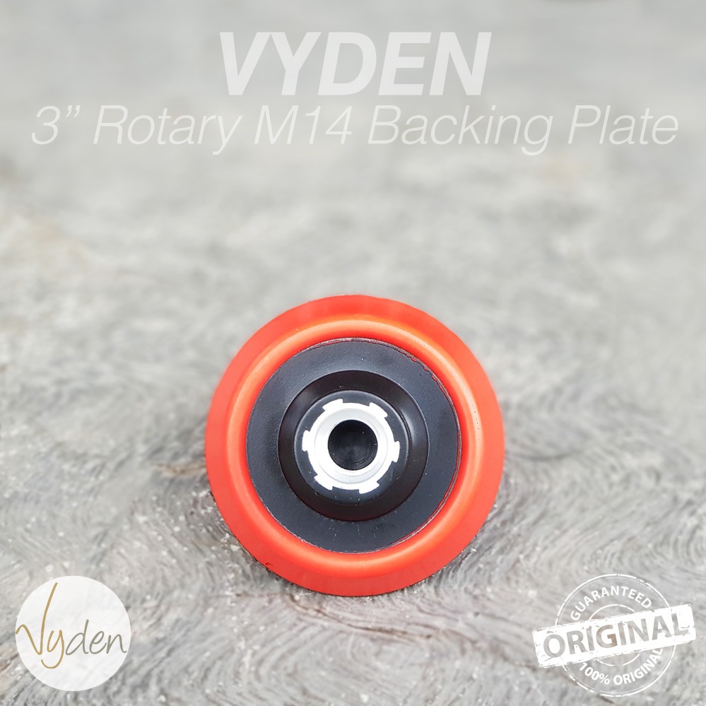 Backing Plate Rotary M14 Size 3 inchi Universal untuk Mesin Poles Rotari