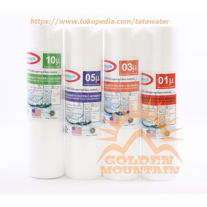 Jual Cartridge Filter Air / Sediment / Spun / Water Filter 10