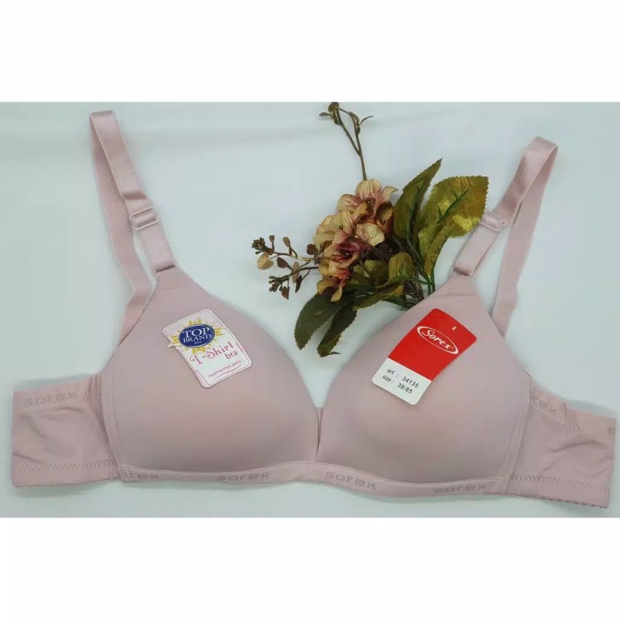T shirt Bra Sorex 34135 Bra busa tanpa kawat