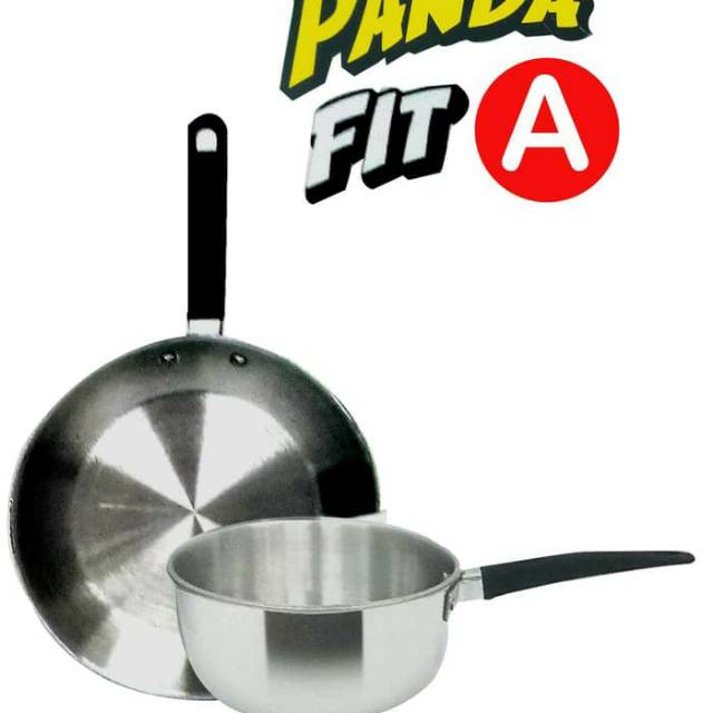 Maspion Panci Set Panda Fit A Penggorengan SSP141