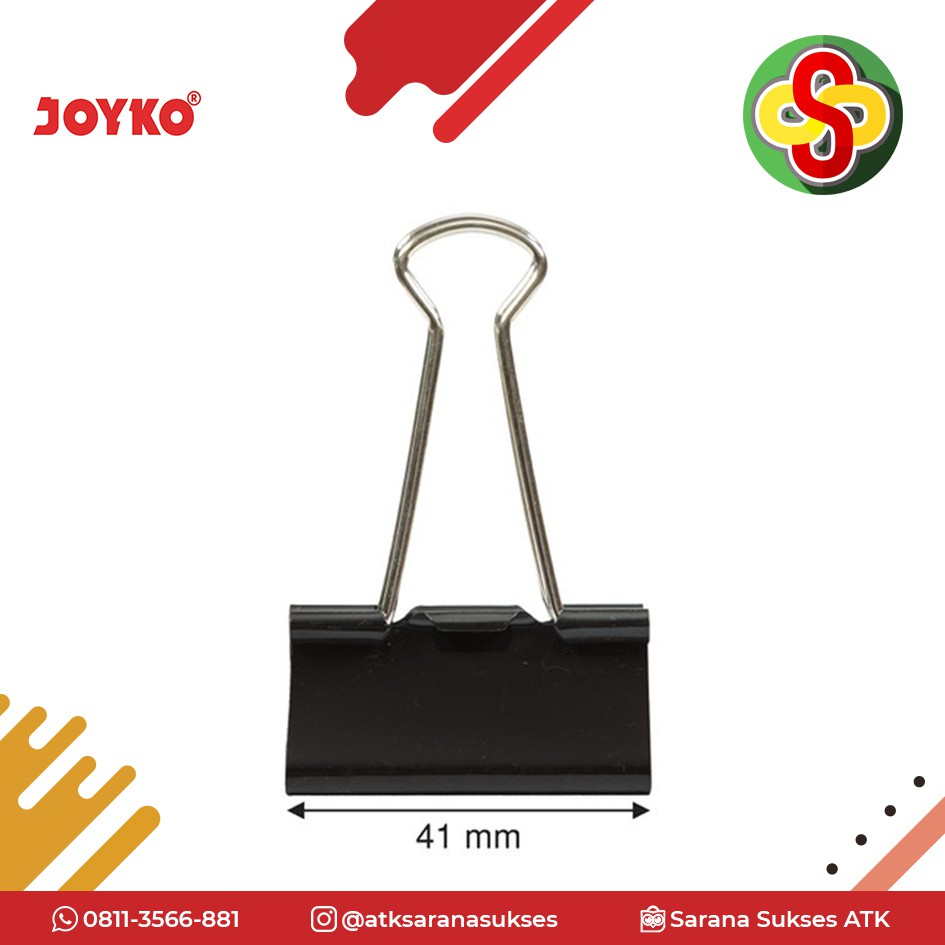 Binder Clip / Klip / Penjepit Kertas Joyko 200