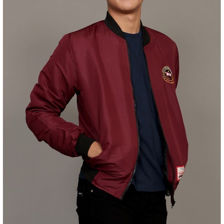 TWO ONE - Jaket Bomber Pria