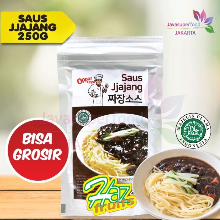 

Saus Jjajang Halal Pasta Kedelai Hitam / Saus jajangmyeon - 250 Gr