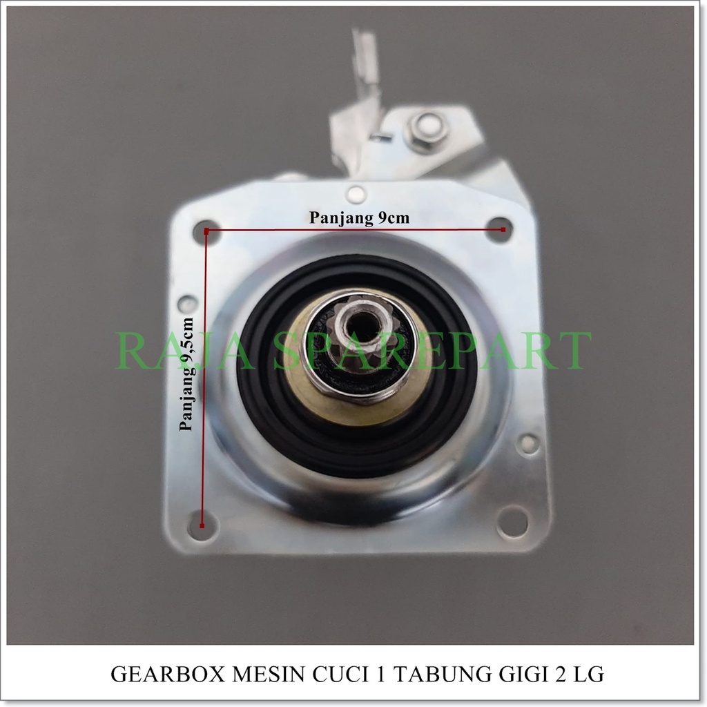 Gearbox Mesin Cuci 1 Tabung LG Gear 2 Gigi 11Z/GEARBOX 1 TABUNG LG GEAR 2