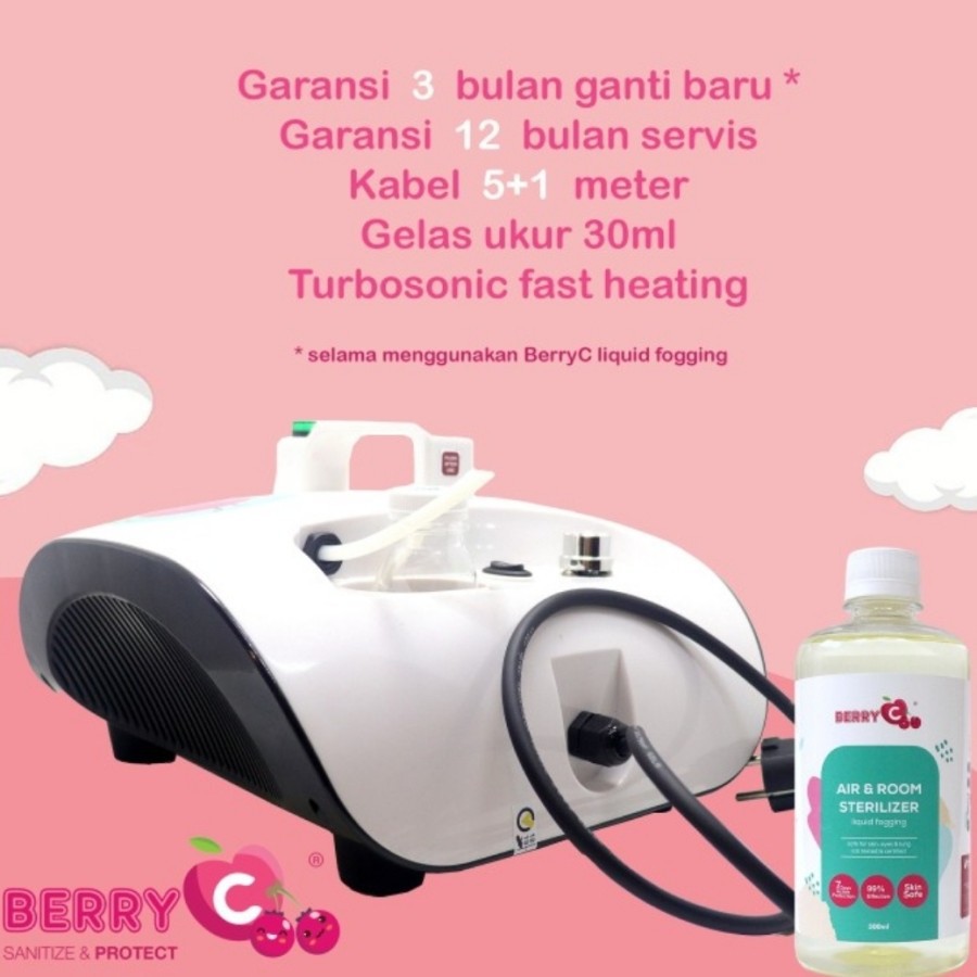 Berry C Paket Mesin Fogging 900W White