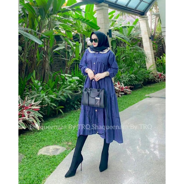 MIDI DRESS BY SHAQUEENARA BY TRQ