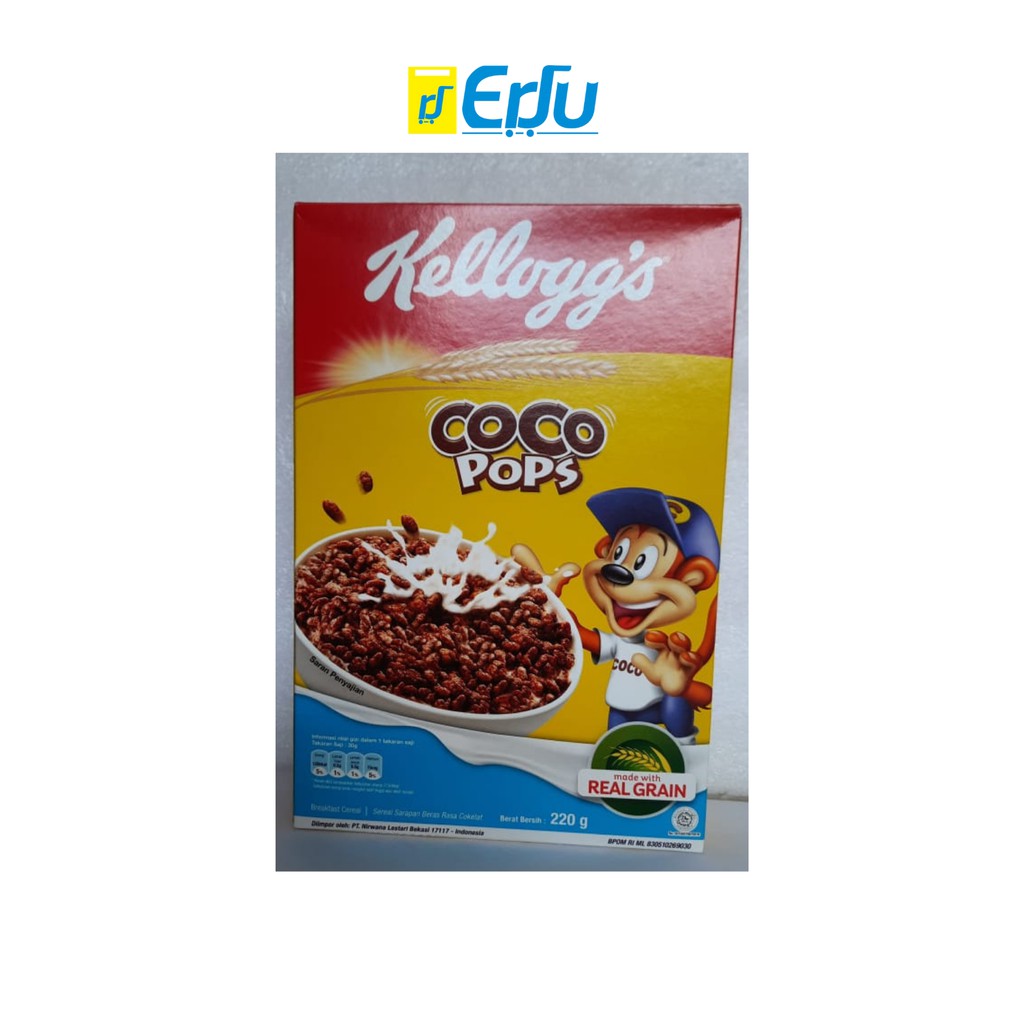 

Kellogg's COCO POPS Sereal Coklat Renyah 220gr