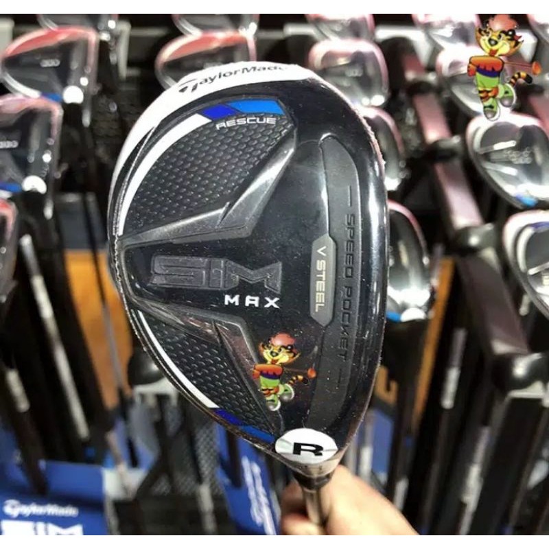 stick golf rescue Hybrid Taylormade SIM MAX