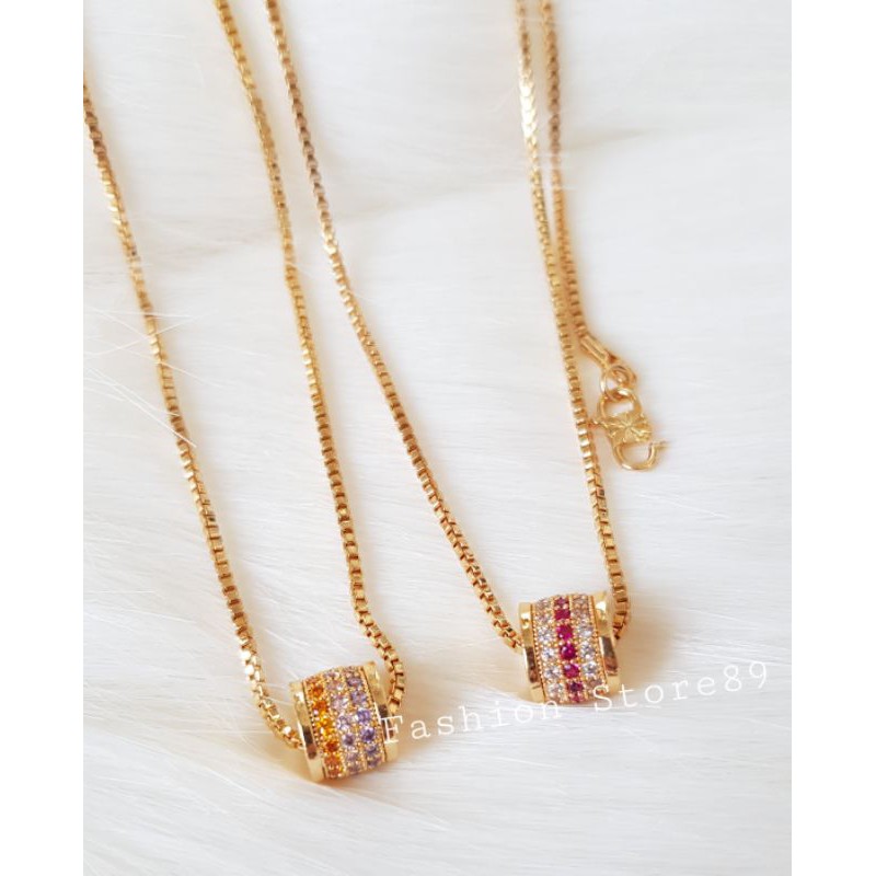 Ready kalung bestseller limited edition xuping full permata fashion import bestquality tercantik