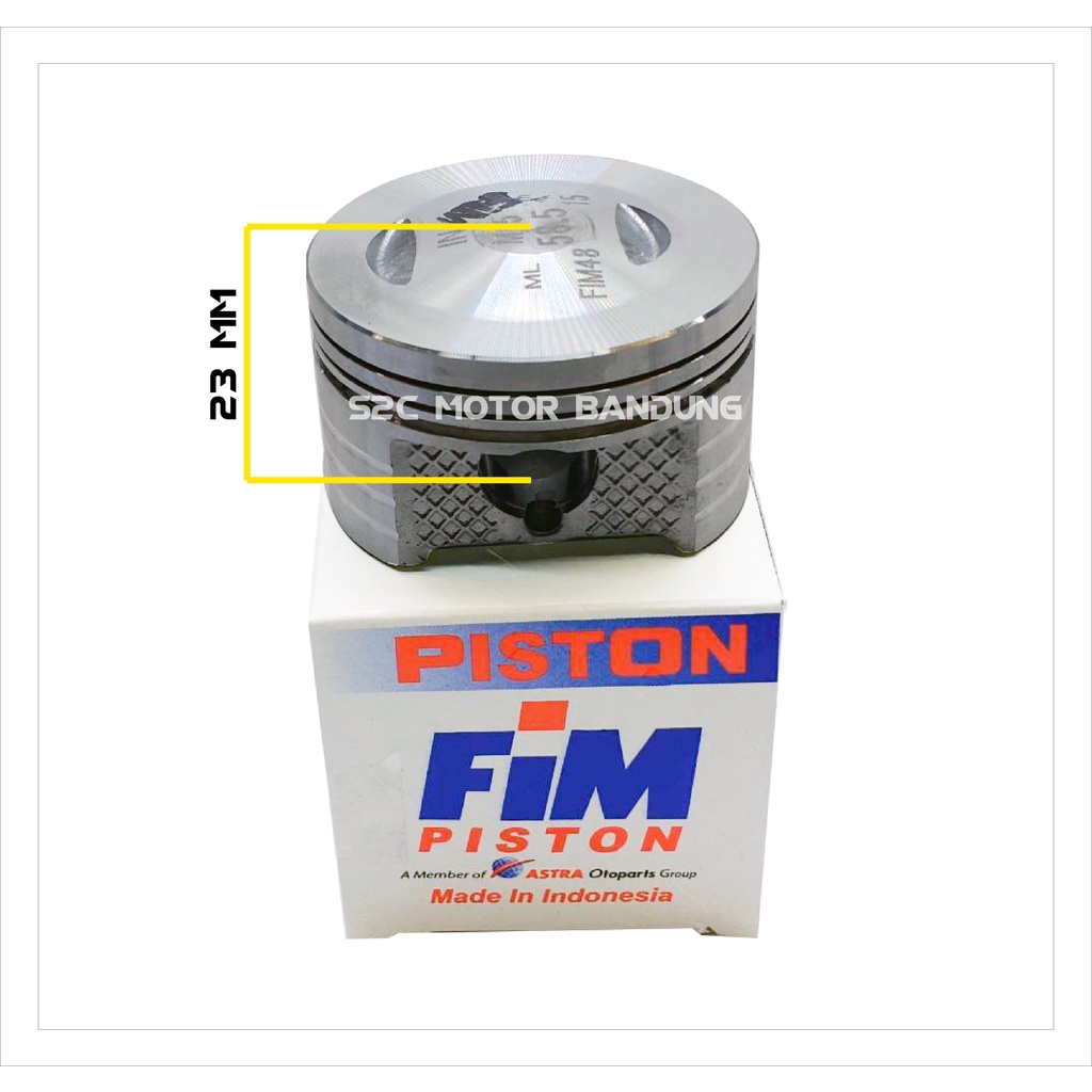 PISTON KIT MIO BORE UP MIO XXB 150 CC FIM48 PIN 15 FIM 48-3
