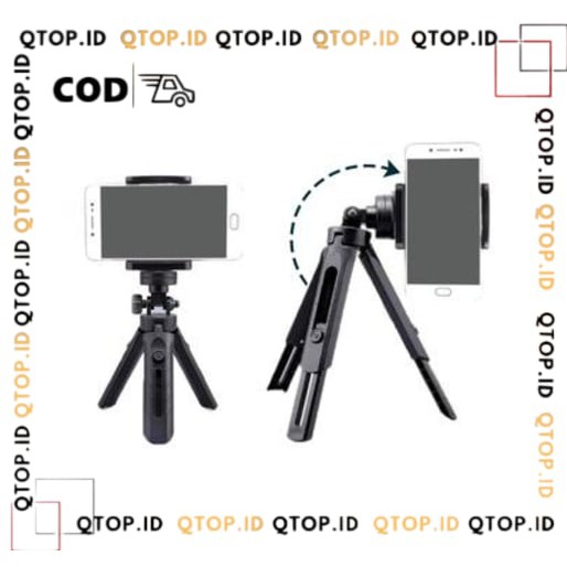 Tripod Support Mini 4 Level Phone Extendable With Holder U Phone Holder [QTOP.ID]