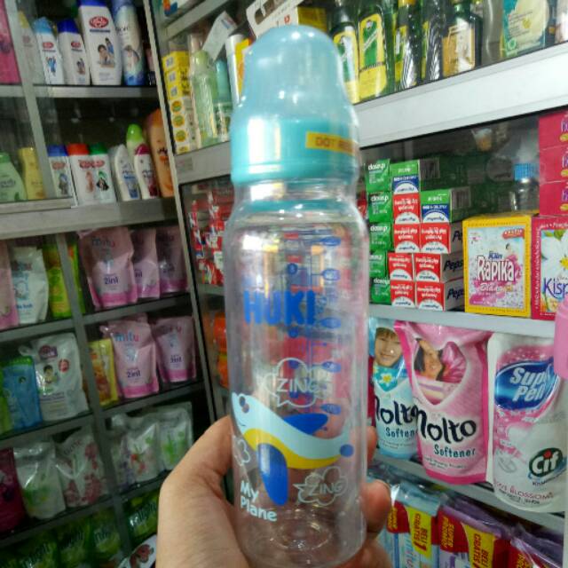 Botol Huki dot  250ml,120ml,60ml(gepeng)