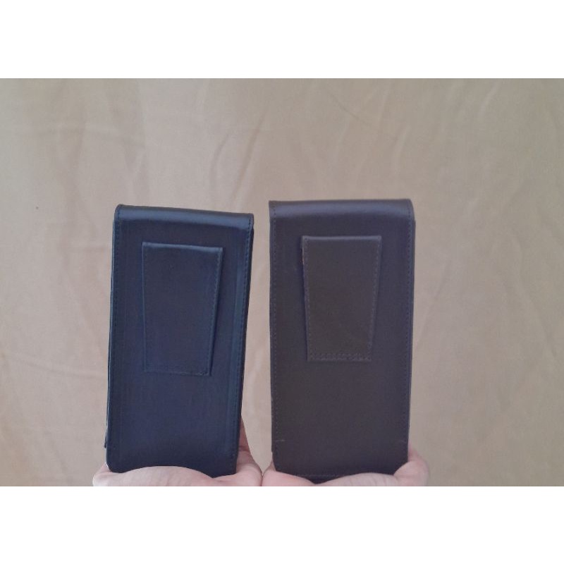 Dompet Hp Pinggang Single Slot Kulit Sapi asli