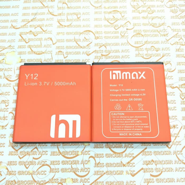 Baterai Battery Batre Double Power IC Protection HIMAX M2 HIMAX Y12