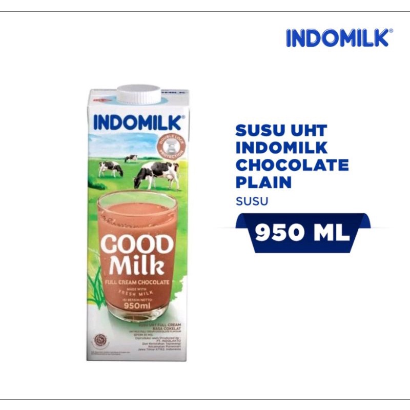 

Susu Indomilk Coklat 950 ml