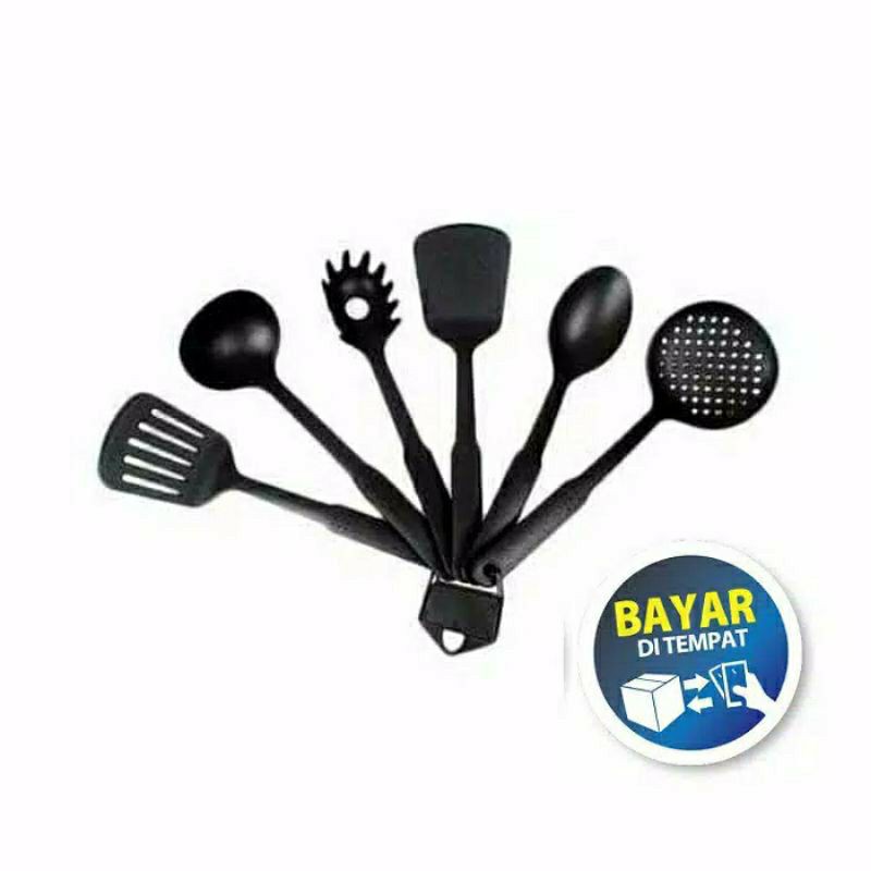 SPATULA SODET IRUS SUTIL SET ISI 6 PCS / KITCHEN TOOLS