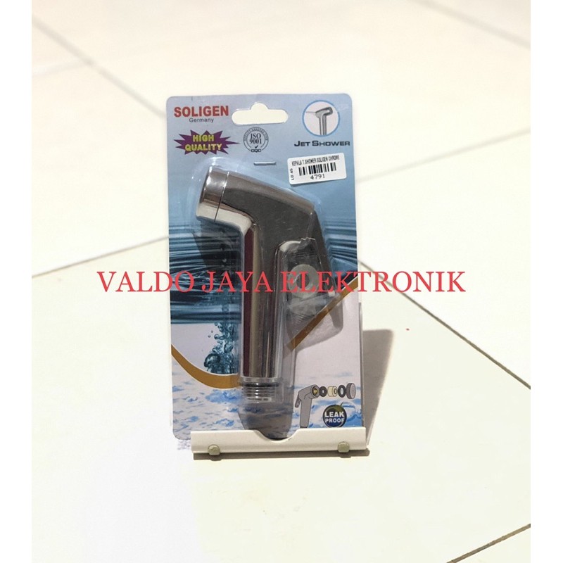 SOLIGEN Kepala Toilet Shower Jet Shower Toilet Kran Cebok Kepala Shower Toilet