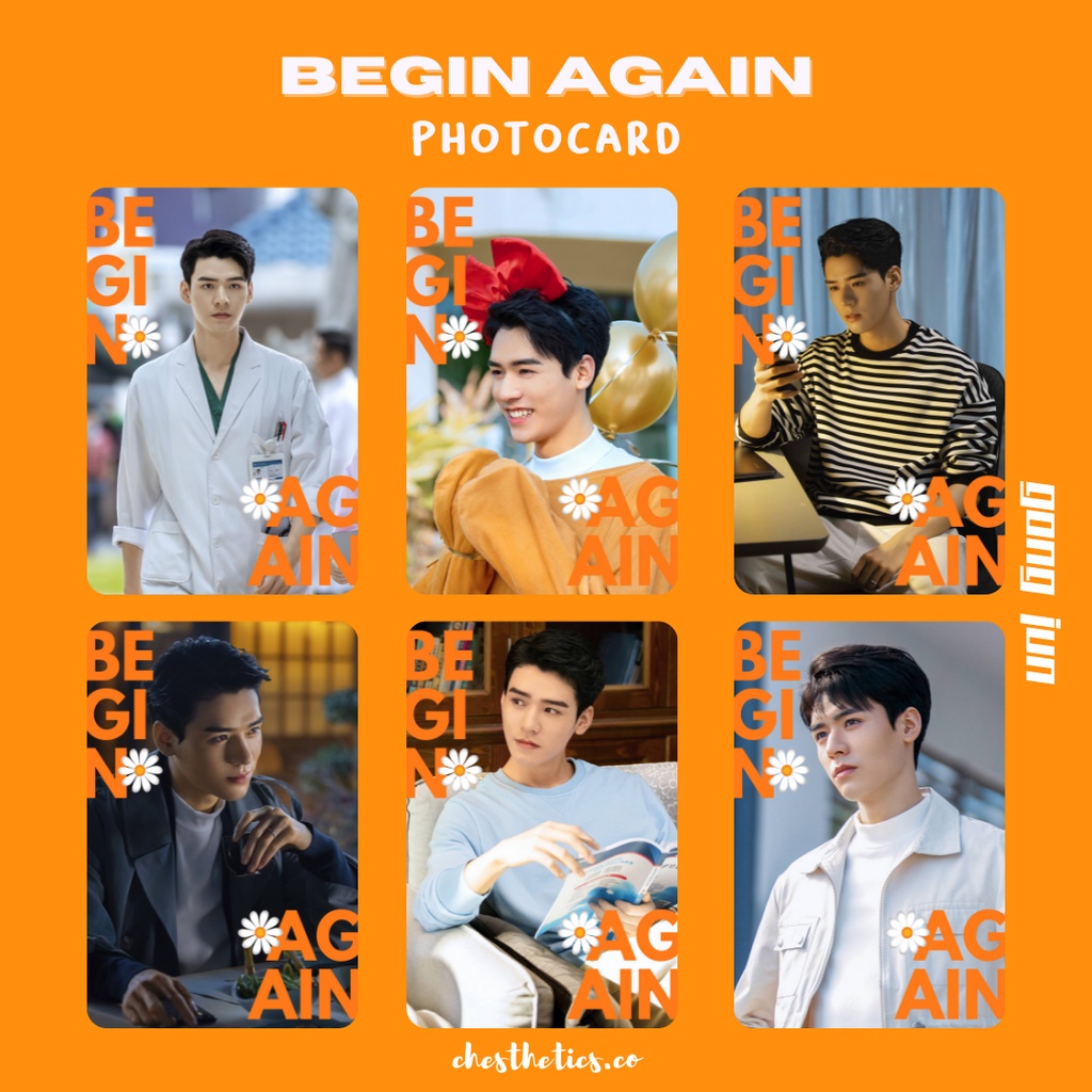 Jual Begin Again CDrama China Chinese Drama Photocard Aktor Simon Gong