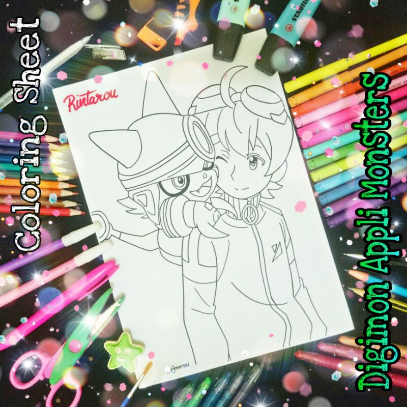 

Coloring Sheet Anime Digimon Appli Monsters