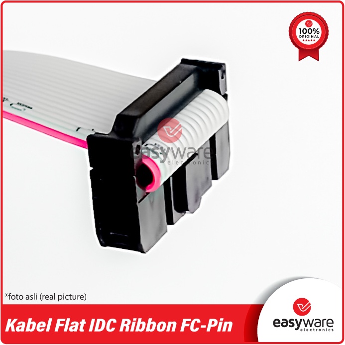 KABEL FLAT 26Pin 26 Pin 26P FC-26P CABLE IDC RIBBON 25CM