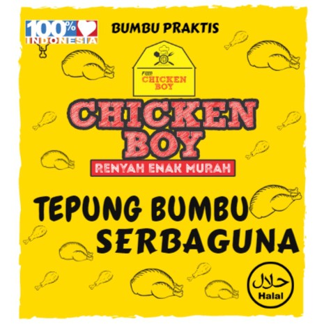 

Tepung Chicken Boy 500gr dan 1 kg/ Tepung Serbaguna