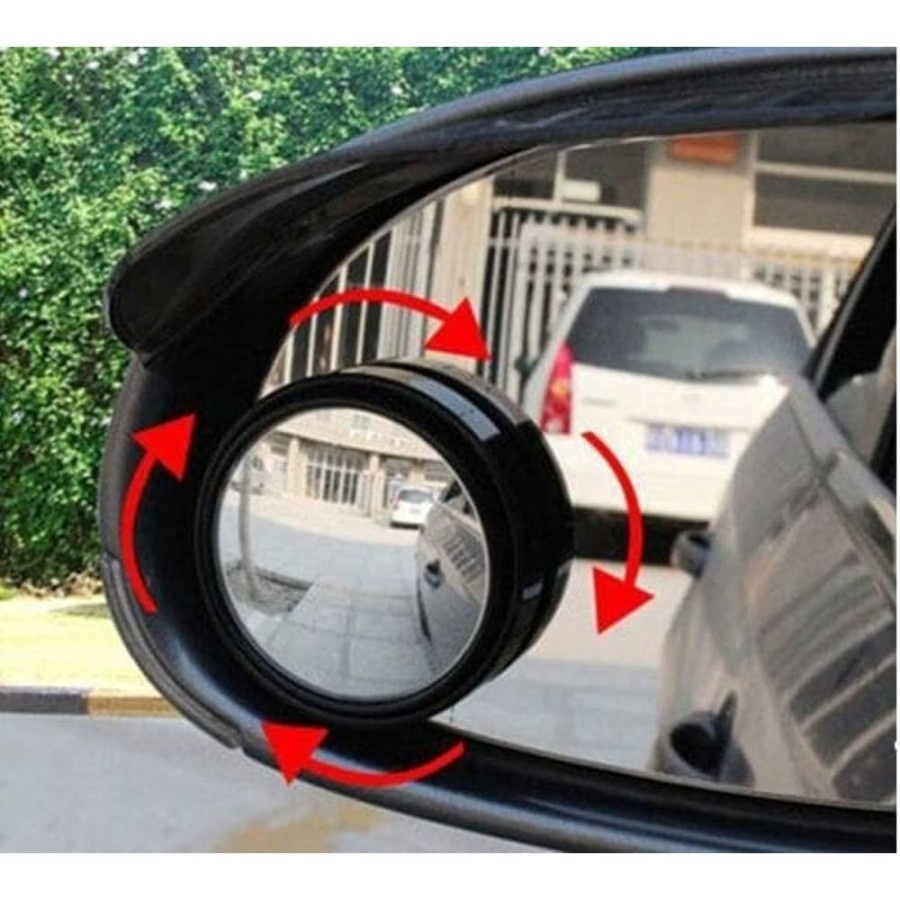 1pcs Kaca Spion Mini Tambahan Blind Spot Mirror Mobil Spion Motor