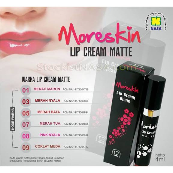 MORESKIN LIPSTIK NASA