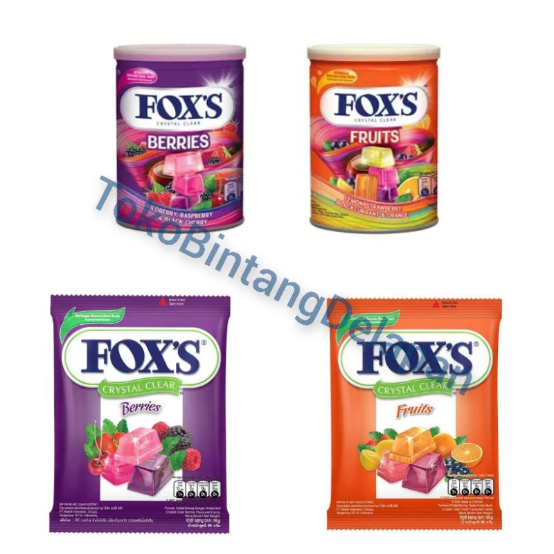 

Permen Fox's (Kaleng dan Bungkus) 180g