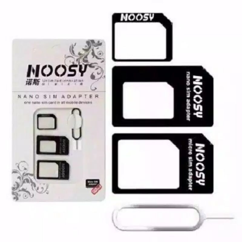 Sim Card Adapter -Noosy Sim Card Adapter 3 In 1 Original Micro And Nano Sim card