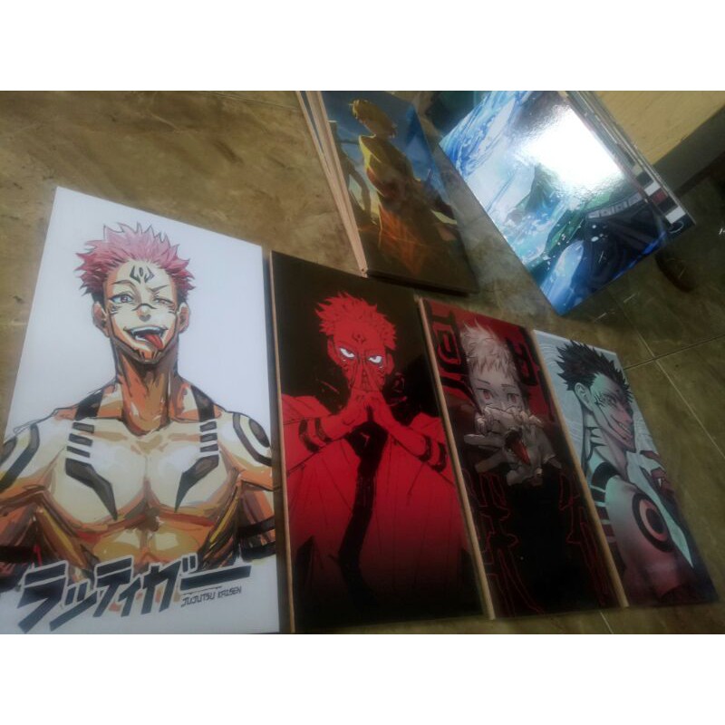 hiasan dinding ANIME JUJUTSU KAISEN / dekorasi dinding / dekorasi kamar / poster dinding / POSTER