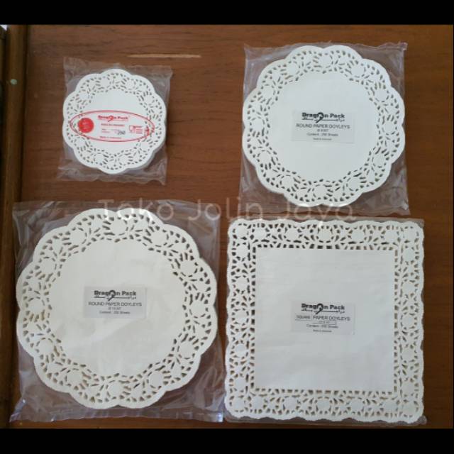 

1 bks paper doyleys / kertas doilies