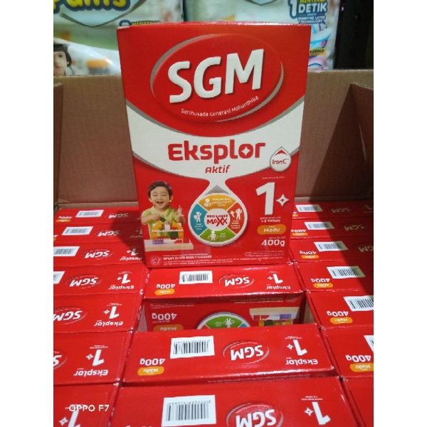 (SS) SGM EKSPLOR 1+ 3+ 5+ MADU &amp; VANILA