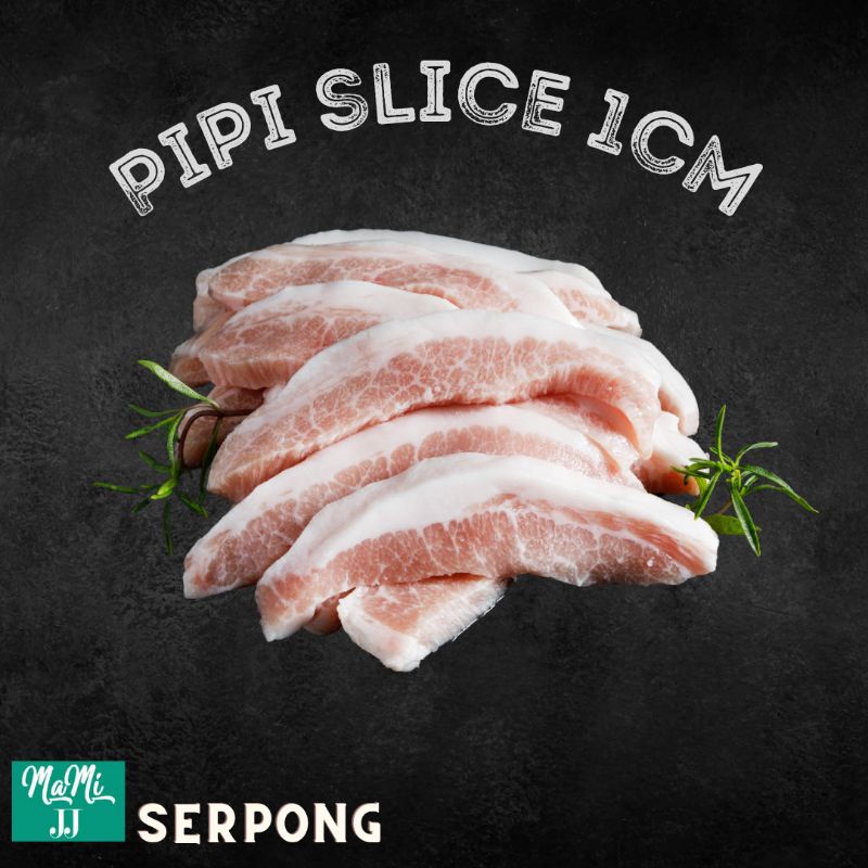 

Bali Pork Cheek Slice 1CM/Pipi Babi Bali/Hanjeungsal/500gr