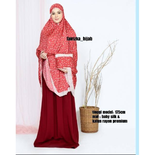 Mukena dewasa Katun Silky Premium