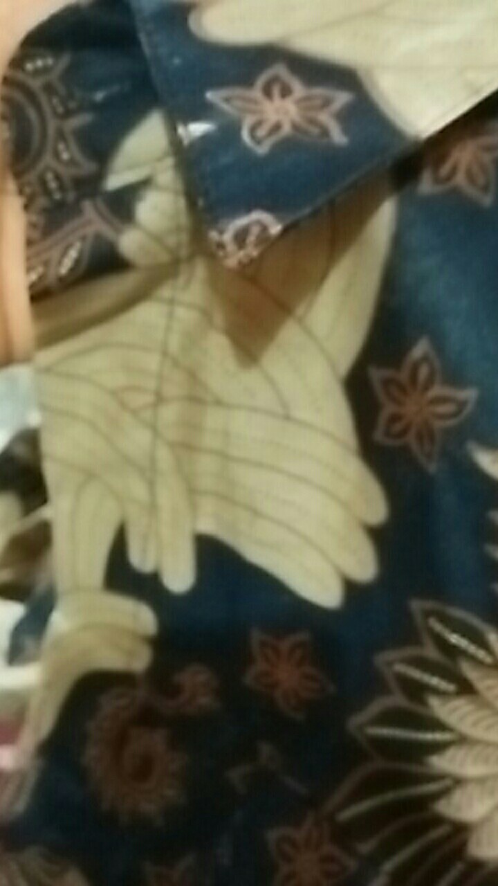 Kkemeja Batik Pria Modern Slim Fit Lengan Panjang Odl 142