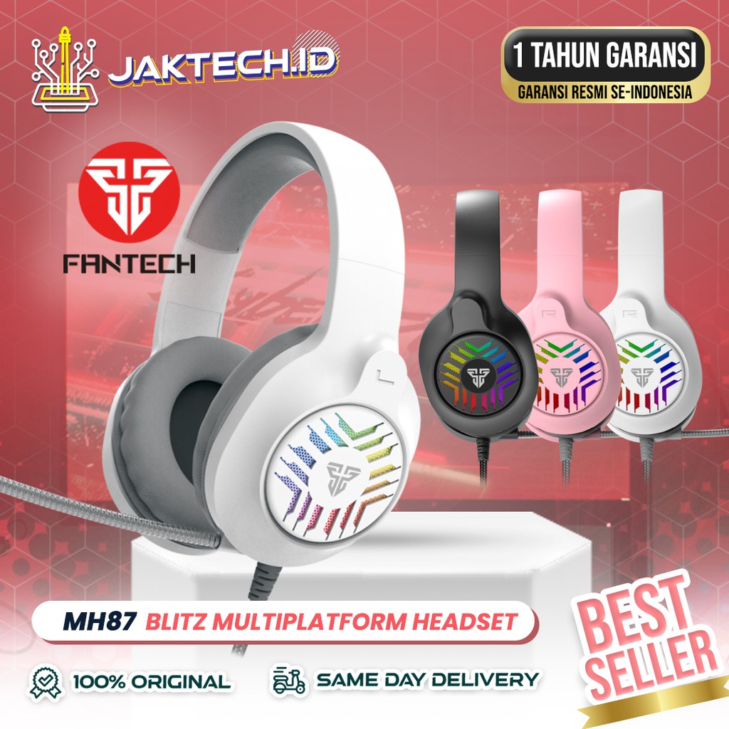 Fantech MH87 Blitz Headset Gaming Multiplatform Jaktech.id