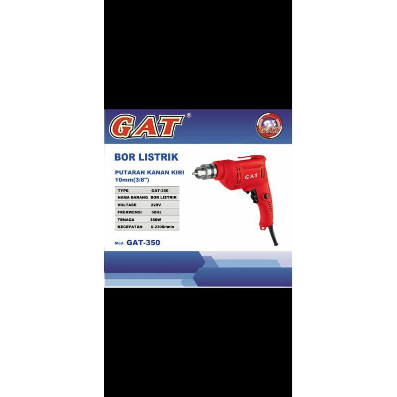 Mesin Bor Gat 350