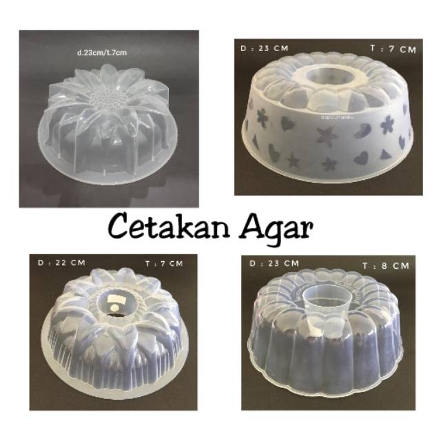 Dapurmami Cetakan Agar Motif Bunga Bunga Shopee Indonesia