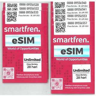 Esim Smartfren Unlimited    | Shopee Indonesia