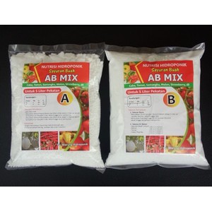 NUTRISI / PUPUK HIDROPONIK AB MIX 5 LITER SAYURAN BUAH